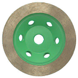 Dongsin Continuous Cup Wheel 4&quot; Coarse 5/8&quot;-11