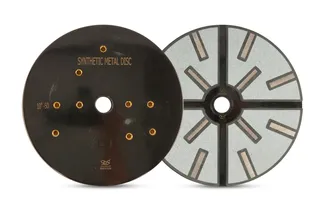 Dongsin Synthetic Metal Disc 10" Screw WZ, N12 50 Grit