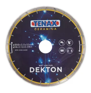 Tenax Dekton Bridge Saw Blade 14" 50/60mm