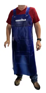 Weha Blue Double Layer Apron