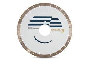 Zenesis II Bridge Saw Blade 16" 25mm Segments 90mm Arbor