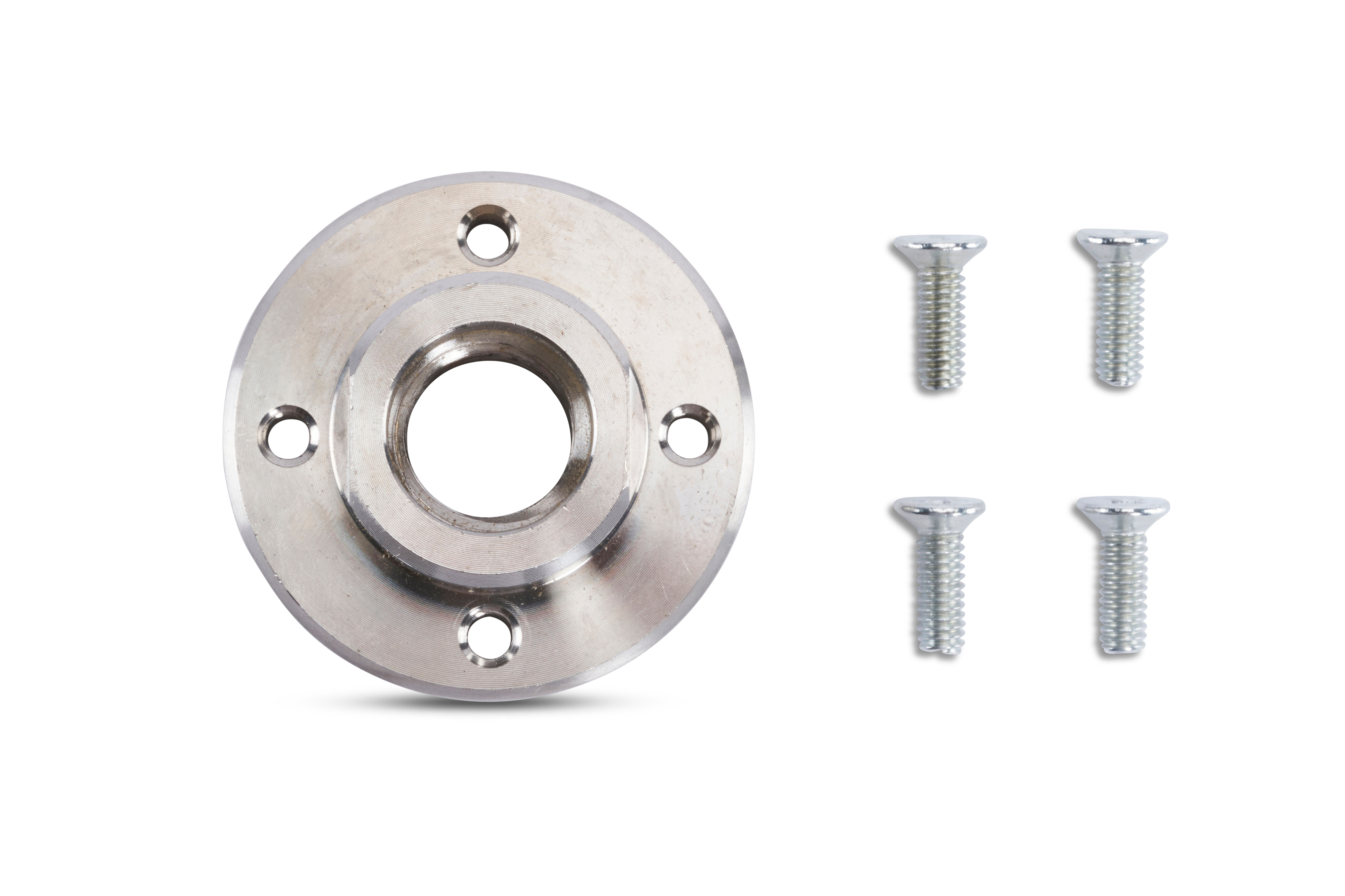 Diarex 4-Hole Flush-Mount Threaded Flange, 5/8