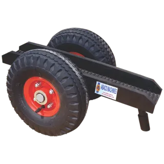 Abaco Slab Dolly 11&quot; with Pneumatic Tires, 605 lb Capacity 