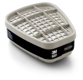 3M Organic Vapor Cartridge 6001 Pack of 2