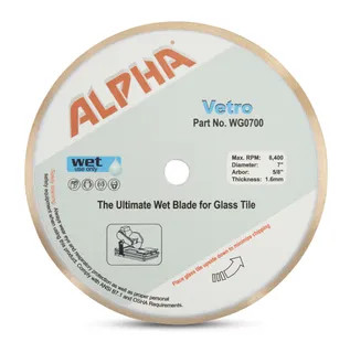 Alpha Vetro Glass Blades
