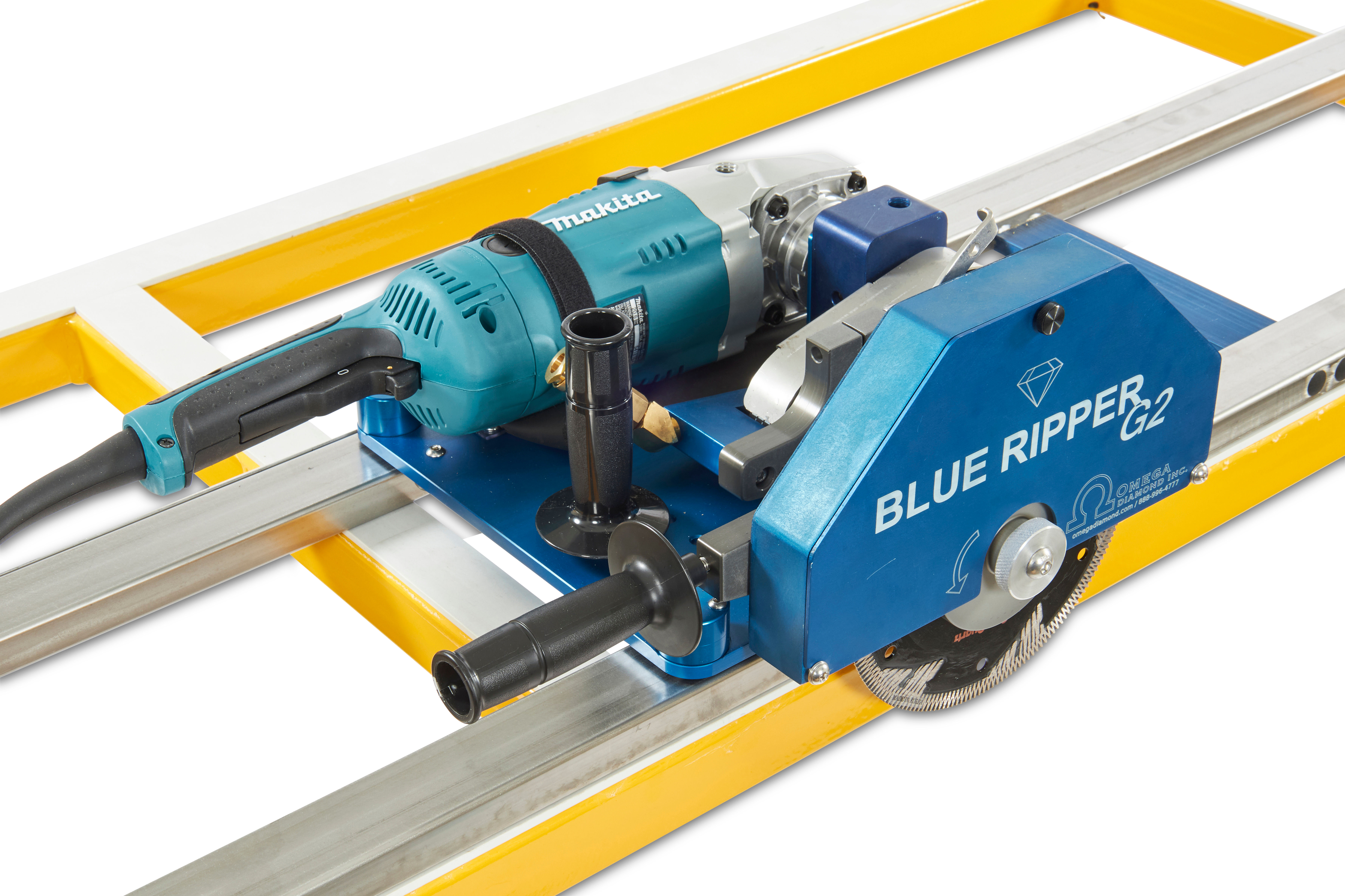 Omega Blue Ripper G2 Rail Saw With Motor No Rails