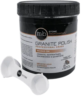 MB20 Granite Polishing Cream, 2.2lb Tub