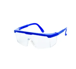 Blue Frame Safety Glasses