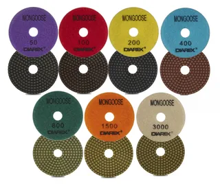 Mongoose Wet Polishing Pads 5" 