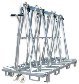 Aardwolf Galvanized Transport A-Frame 96&quot; with 8 Locking Bars