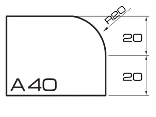 ADI UHS Profile A40 35mm 120 Series Profile Wheels