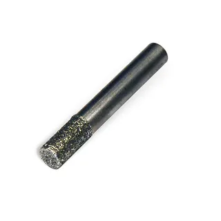 Diamond Wright Electroplated Profiling Bit 902-221-2501 1/4" Dia Blunt x 1/2" Long with 6mm Shaft 50/60 Grit