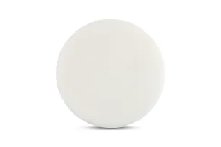 White Foam Light Polishing Pad, QRS Backed, 6 1/2", Step 3