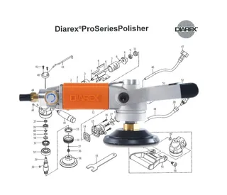 Diarex Pro Series Polisher Parts