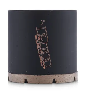 Pro Series Thin Wall Core Bit 3" Diameter 5/8"-11