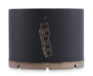 Pro Series Thin Wall Core Bit 4" Diameter 5/8"-11