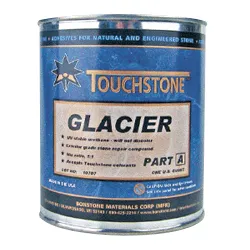 Touchstone Glacier Clear 2 oz Kit, 1 oz A, 1 Tube B