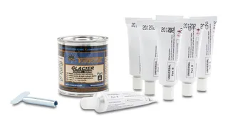 Touchstone Glacier White, Pint Kit, 1/2 Pint, 7 Tubes B