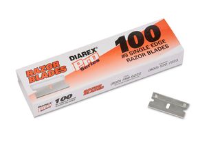 Diarex Pro Series Razor Blades #9, 100 Pack, 50 pack per case