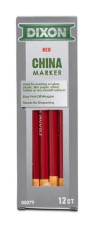 China Markers Red Box Of 12