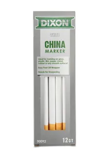 China Markers White Box Of 12
