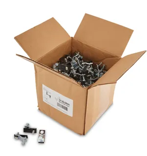 Sinkits Undermount Sink Clip, 3/4" Stainless Steel, Box of 350