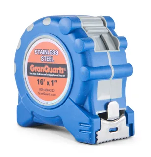 GranQuartz Tape Measure 16 ft Stainless Steel Imperial Only