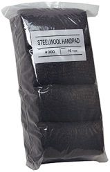 Diarex #0000 Steel Wool Hand Pads, Bag of 16 Pads