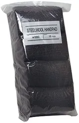 Diarex #0 Steel Wool Hand Pads, Bag of 16 Pads