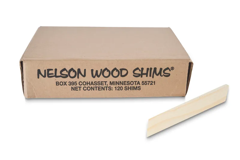 Nelson NW 120 Wood Shims 8 Pine 120 Pack