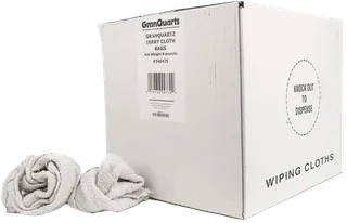 GranQuartz Terry Cloth Shop Rags 8lb Box