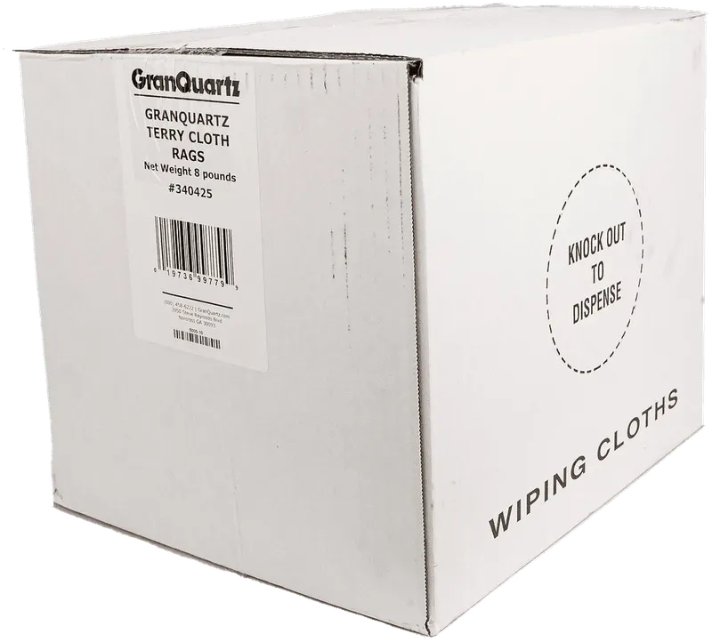 Granquartz Terry Cloth Shop Rags 8lb Box