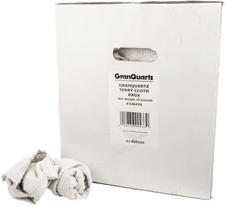 GranQuartz Terry Cloth Shop Rags 20lb Box