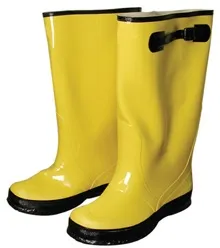 Over-the-Shoe Boots 17", Yellow Size 11