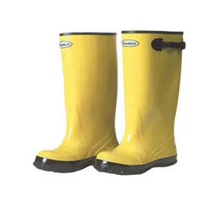 Over-the-Shoe Boots 17" Yellow Size 16