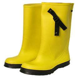 yellow rain boots size 9