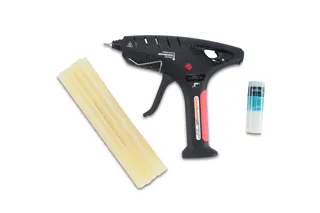 GRANQUARTZ 600 CORDLESS GLUE GUN WITH CASE AND 2 CARTRIDGES