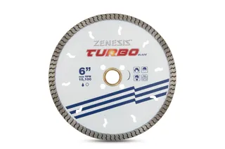 Zenesis White Turbo 6" 8mm Segment 7/8 x 5/8 x 20mm