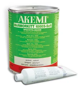 Akemi Marmorkitt 1000 S-Soft Travertine Light Ivory Knife Grade 1000ml