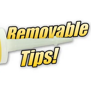 Replacement Removable Nozzle and Tip for Silicone