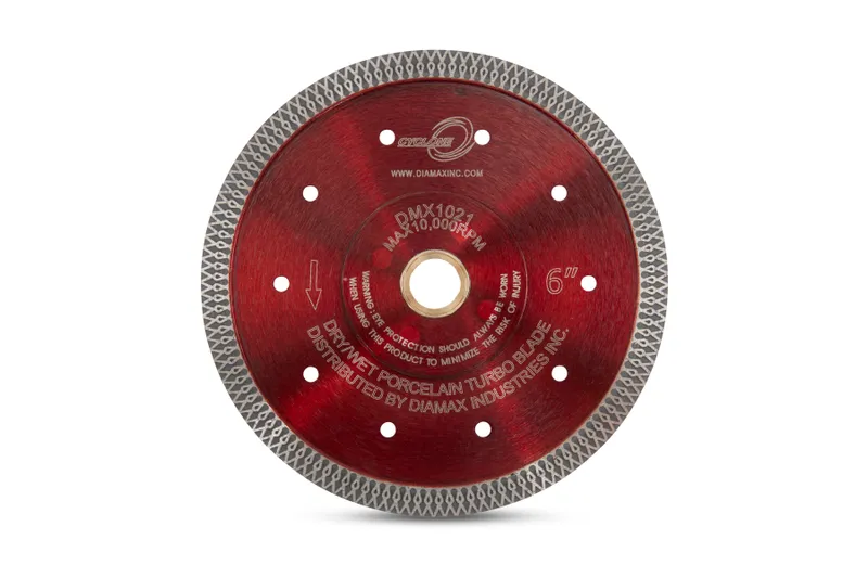 Cyclone Mesh Porcelain Turbo Blade 6" 5/8″ 7/8″ 20mm Double Bushing