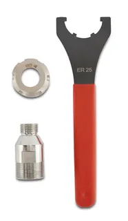 Blick Collet Holder ER25 x 1/2" BSP Adapter 1.5" Long, No Collet 14-100-04