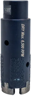 Element 1-3/8" Dry Core Bit T-Seg, Brazed Blue