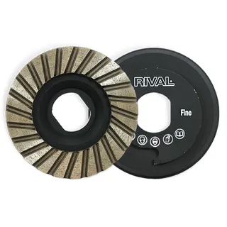 Rival Snail Lock Turbo Grinding Cup 4" Medium
