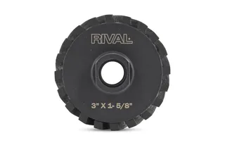 Rival Zero Tolerance Twist Segment Drum Wheel 3", 1-5/8" Coarse
