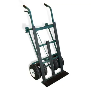 Dual Tire Hand Truck with Brake, ships truck
