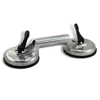 Rival Aluminum Double Suction Cup 4"