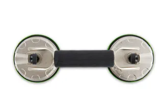 Aluminum Double Suction Cup 4" Thick Handle
