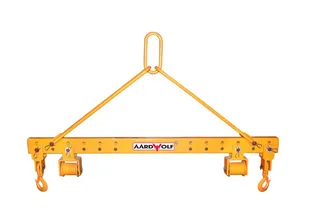 Aardwolf Spreader Bar with Aluminum Rollers - 2.5 ton