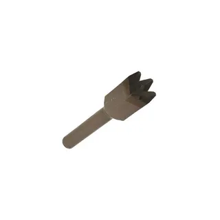 Carbide Tipped Machine Chisel Four-Point 1/2" Stock x 1/2" Shank